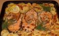 Запеканка из семги, риса и брокколи Запеканка с семгой и картофелем рецепт