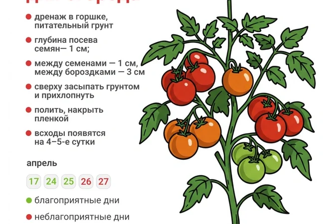 Выращивание рассады помидор: определяем оптимальное время для посадки и уход