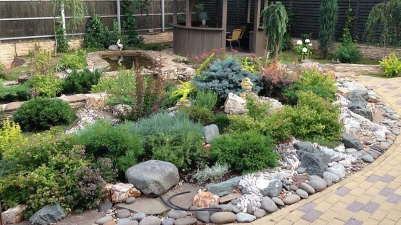 Камни в ландшафтном дизайне дачного участка