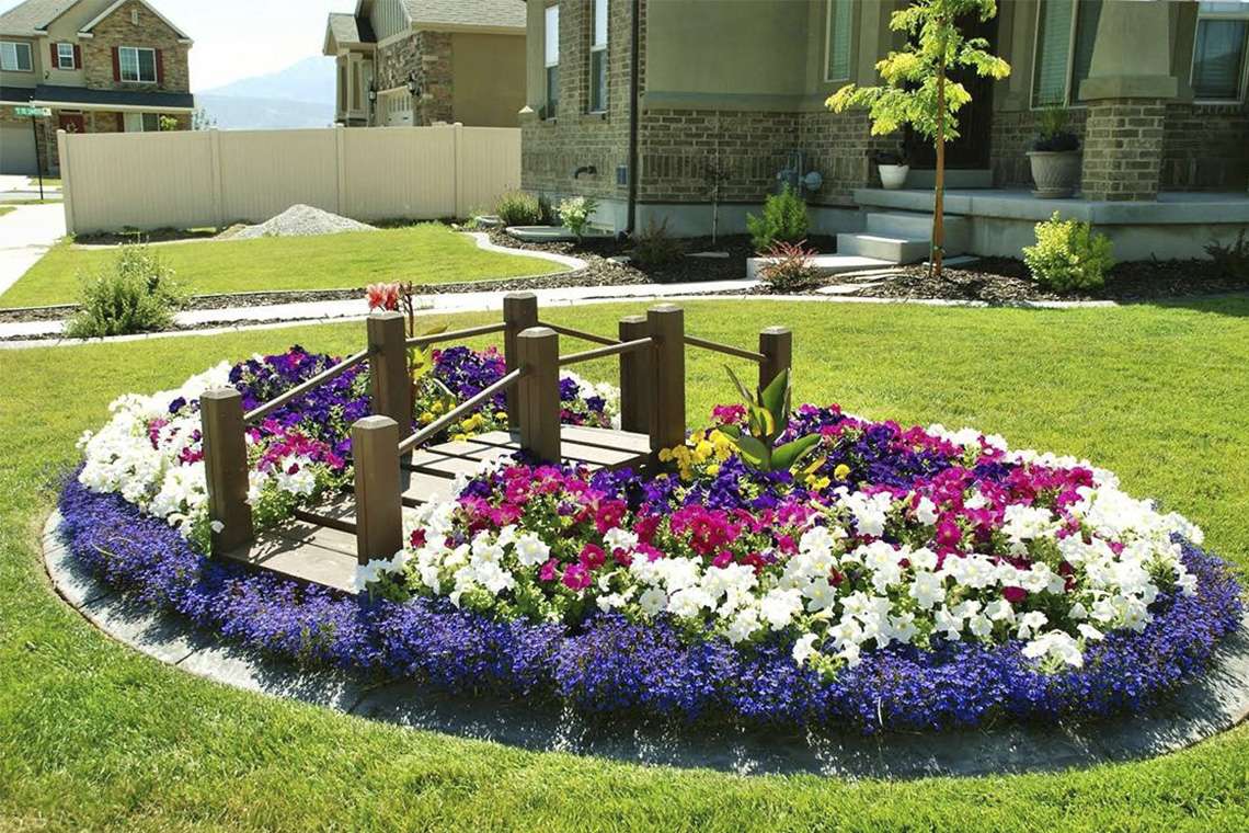 Создание красивой клумбы или цветника своими руками