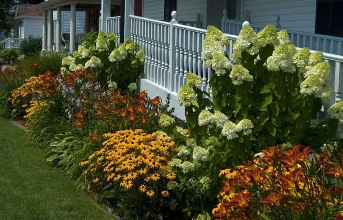 Схемы цветников и клумб для дачи