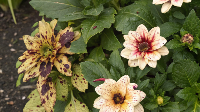 Уход за цветами и борьба с болезнями